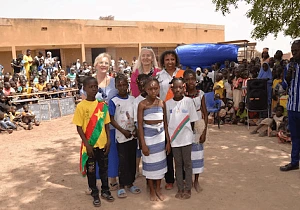 Aufklärungsveranstaltung - Besuch während der Projektreise des Nala Vorstandes